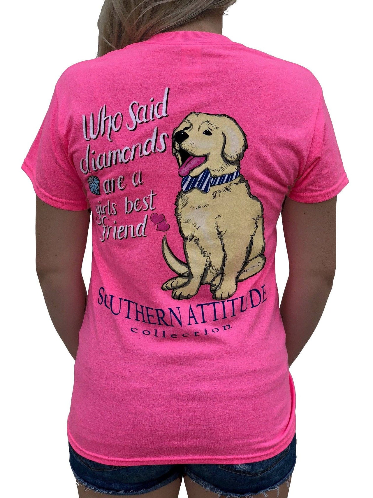 Southern Attitude Diamond Dog Tee
