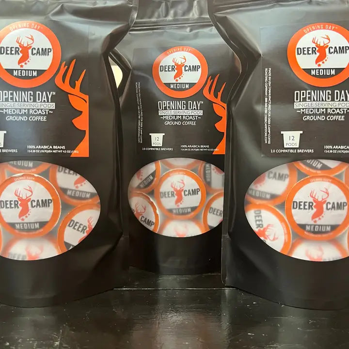 Deer Camp Medium Roast Coffee Pods
