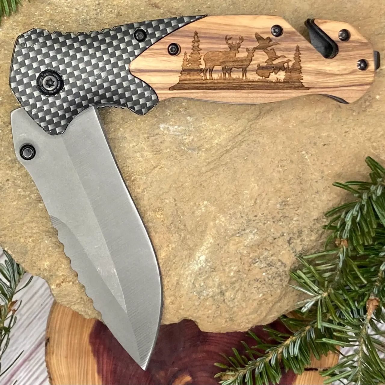 Deer Turkey Geese Knife