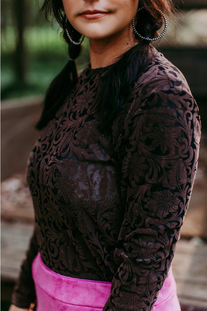 Classy & Sassy Tooled Leather Tops