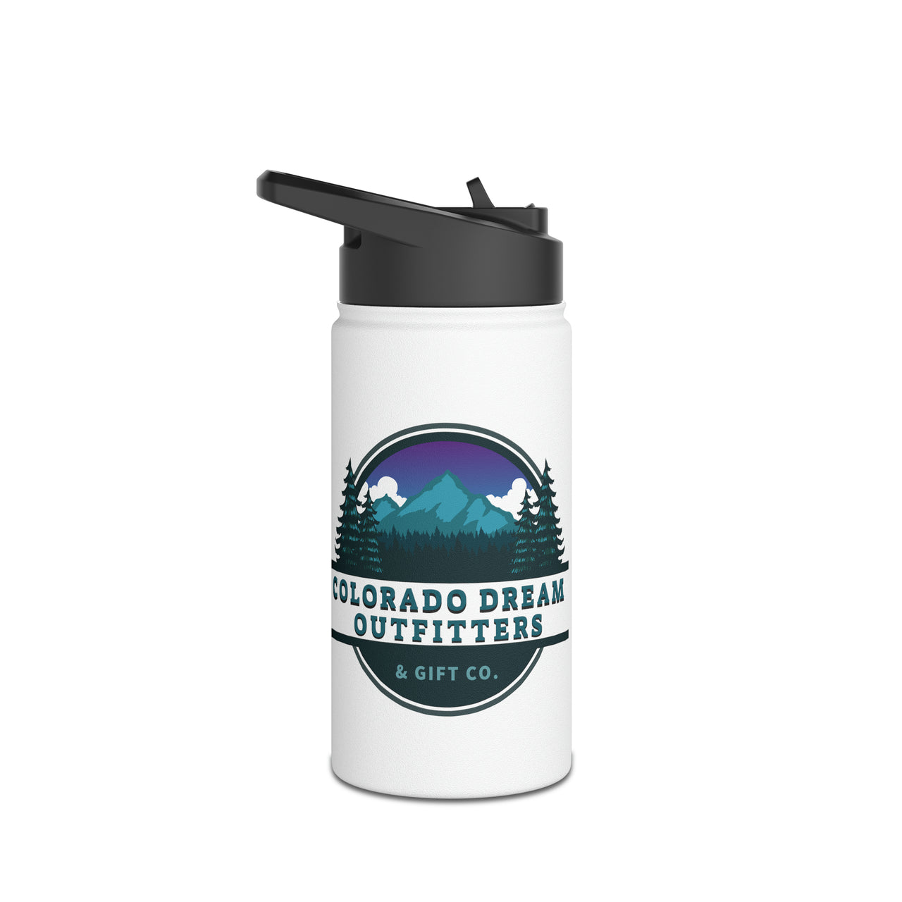Colorado Dream Outfitters Stainless Steel Water Bottle w/Standard Lid