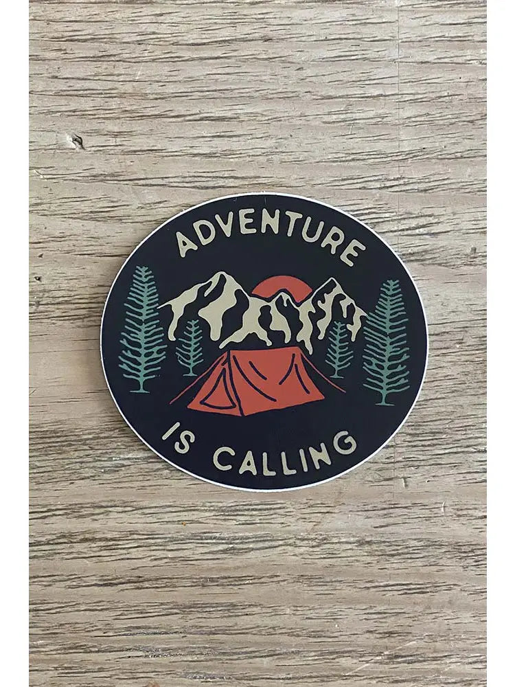 Adventure Is Calling Sticker