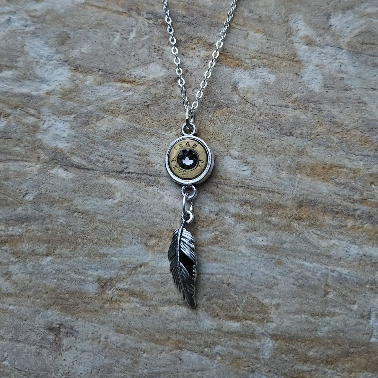 Bad@ss Fly Feather Necklace