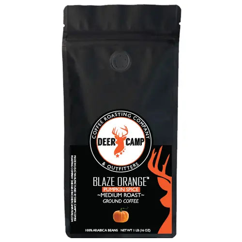 Deer Camp® Coffee Blaze Orange Pumpkin Spice™ 1 lb. Ground