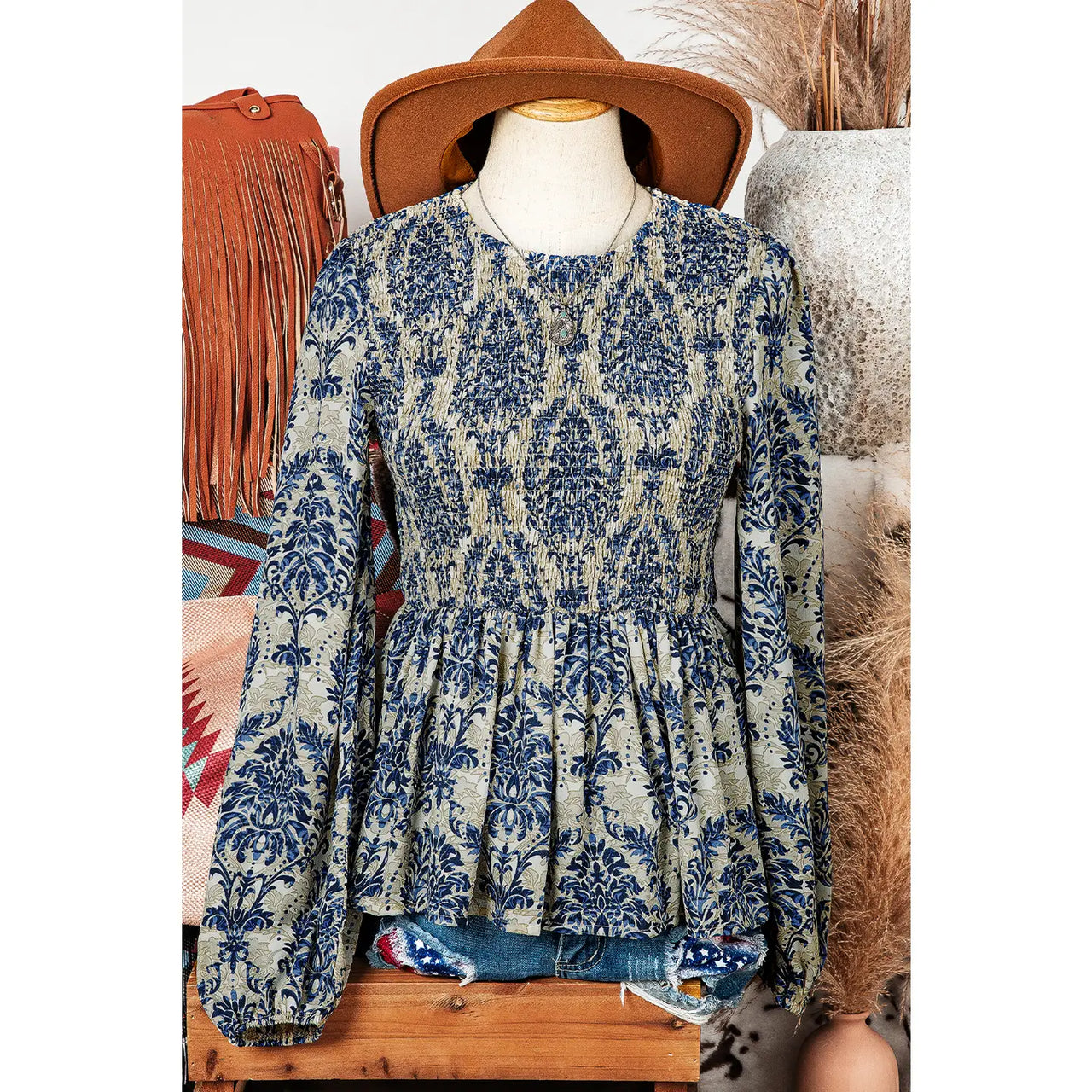 "Boho Elegance" Blouse