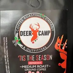 Deer Camp "Tis The Season" Peppermint Coffee 1lb