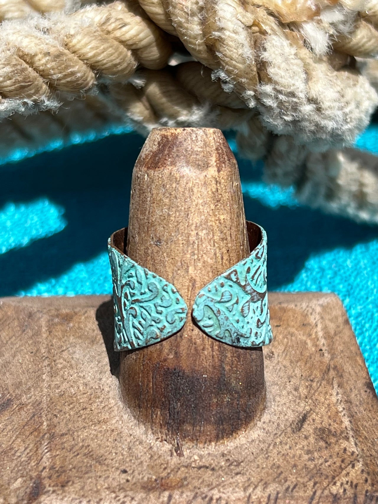 Copper Patina Ring