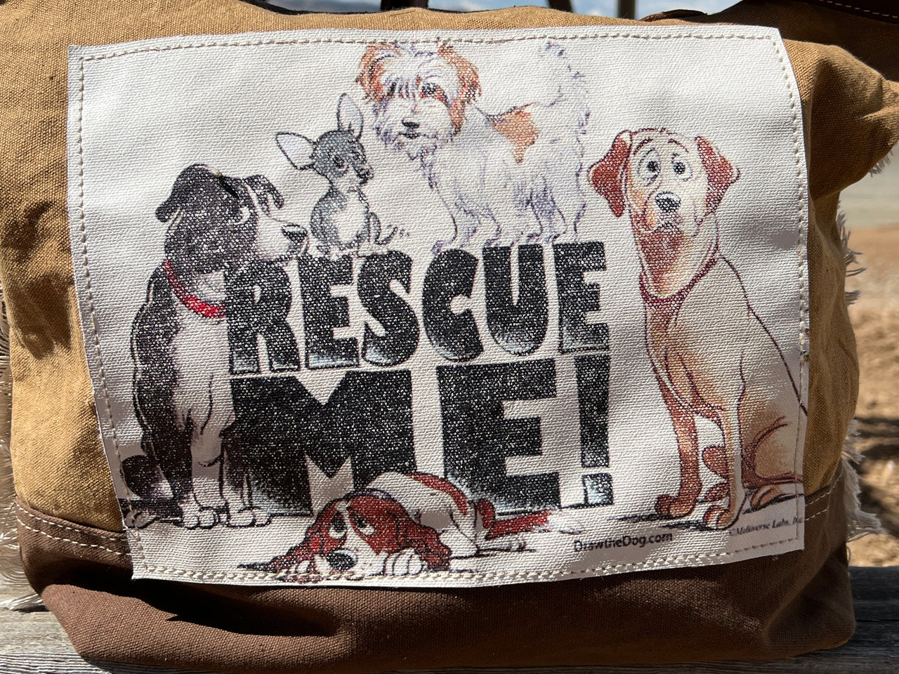 Rescue ME Two Tone Tote