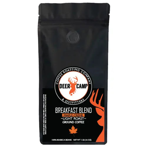 Deer Camp® Coffee Breakfast Blend Maple 1 lb. Bag