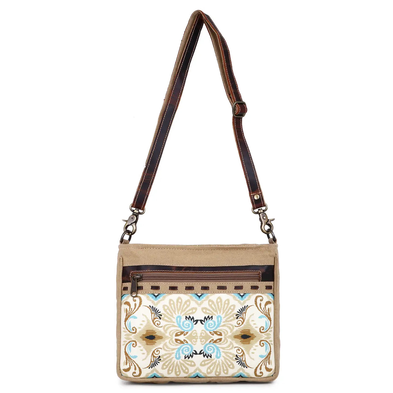 Sixtease Crossbody Khaki Bag