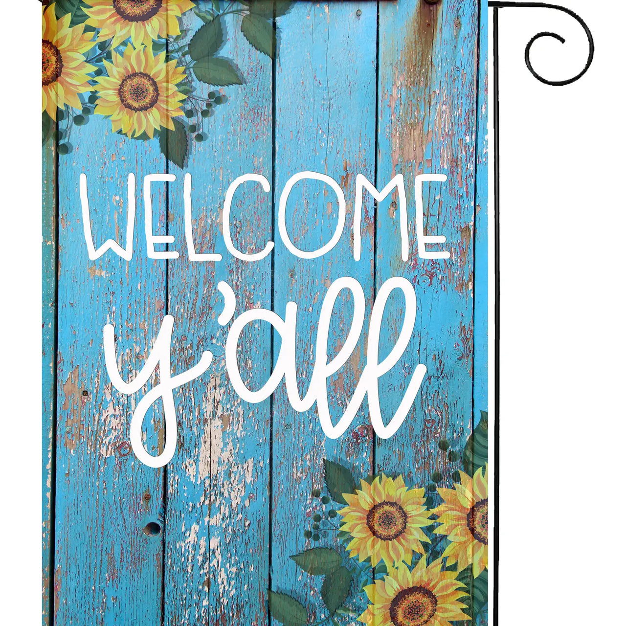 Welcome Y'all Garden Flag